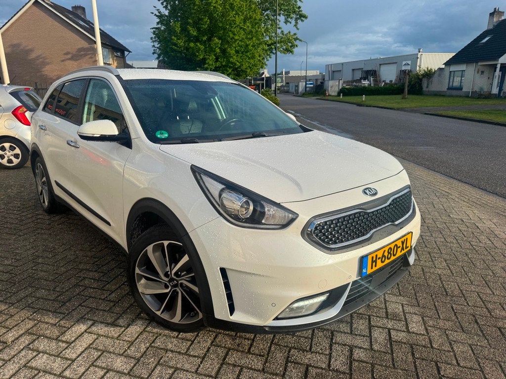 Kia Niro 1.6 GDi Hybrid ExecutiveLine, Auto's, Gebruikt, Euro 6, Leder, Hybride Elektrisch/Benzine