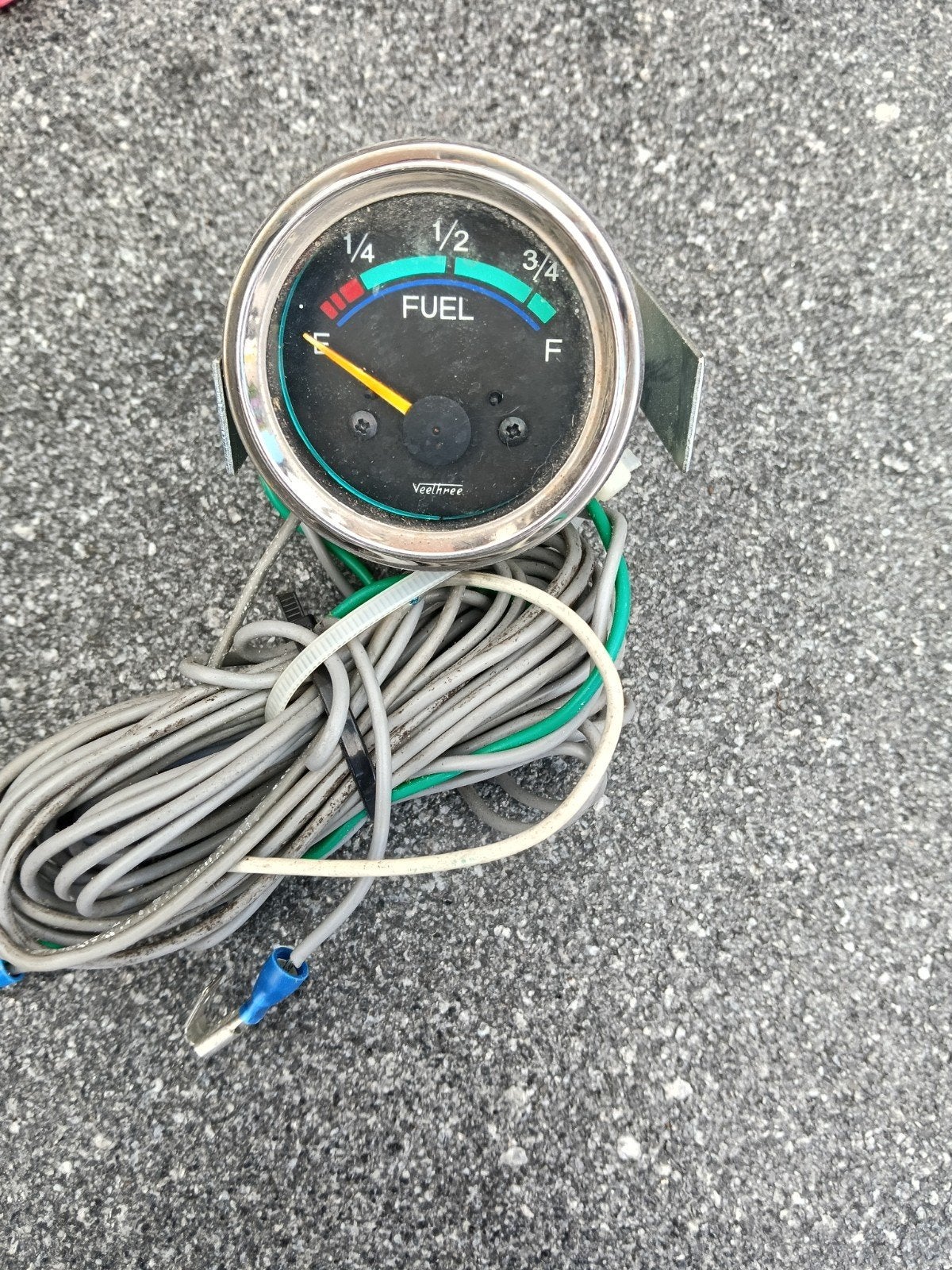 VDO Ampère-, Volt- en Veethree Brandstofmeter Set, Watersport en Boten, Ophalen of Verzenden, Gebruikt, Motor en Techniek, Zeilboot of Motorboot