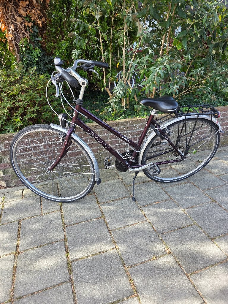 sportieve damesfiets, Ophalen, Gebruikt, Velgrem, (Extra) lage instap