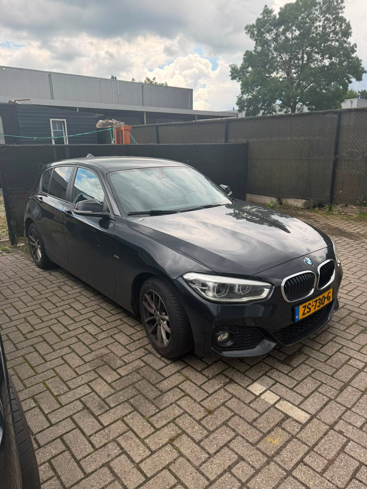 BMW 1-Serie 2.0 118D 5DR AUT 2016 Zwart | Turbo defect, Auto's, Achterwielaandrijving, 1995 cc, Zwart, Particulier