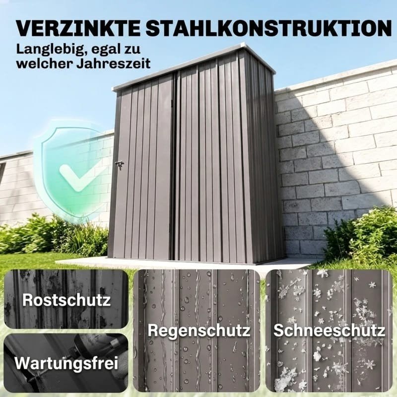 tui kast Tuinberging - Weerbestendig & Onderhoudsvrij, Ophalen of Verzenden, Nieuw, Metaal, Overige typen
