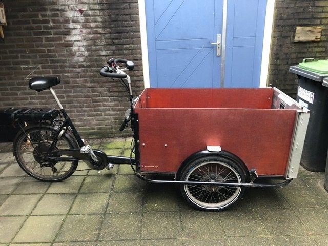 Rolstoel bakfiets Rover 't Mannetje, Gebruikt, Velgrem, Elektrisch, 1 kind