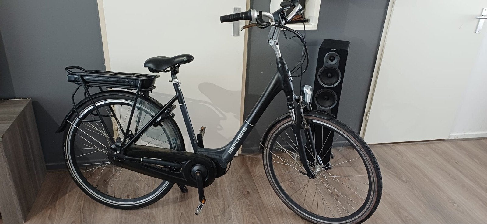 Brinckers Bretagne M8 Elektrische Fiets 28" D53 /Middenmotor, Trommelrem, Ophalen, Overige merken, 53 tot 56 cm