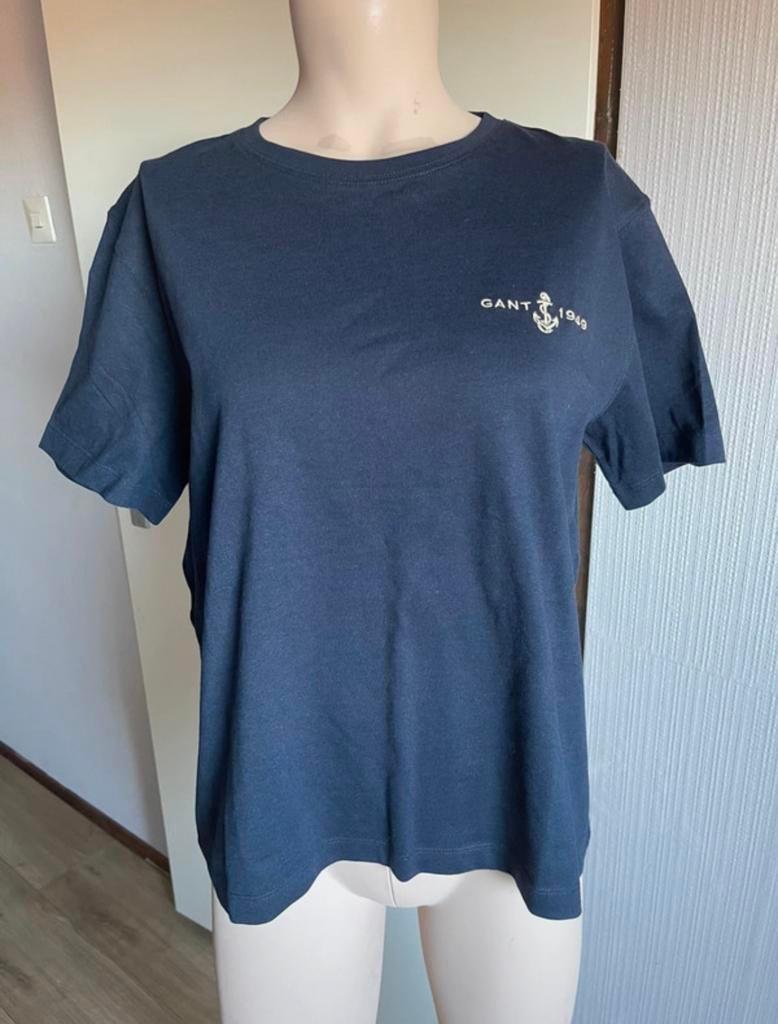 GANT dames t-shirt M, Maat 38/40 (M), Blauw, Nieuw, Ophalen of Verzenden