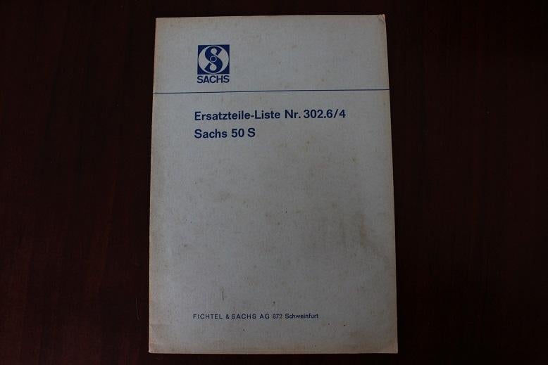 Sachs 50S 5 gang ersatzteil liste 50 S 5 versnellingen, Ophalen of Verzenden, Gebruikt