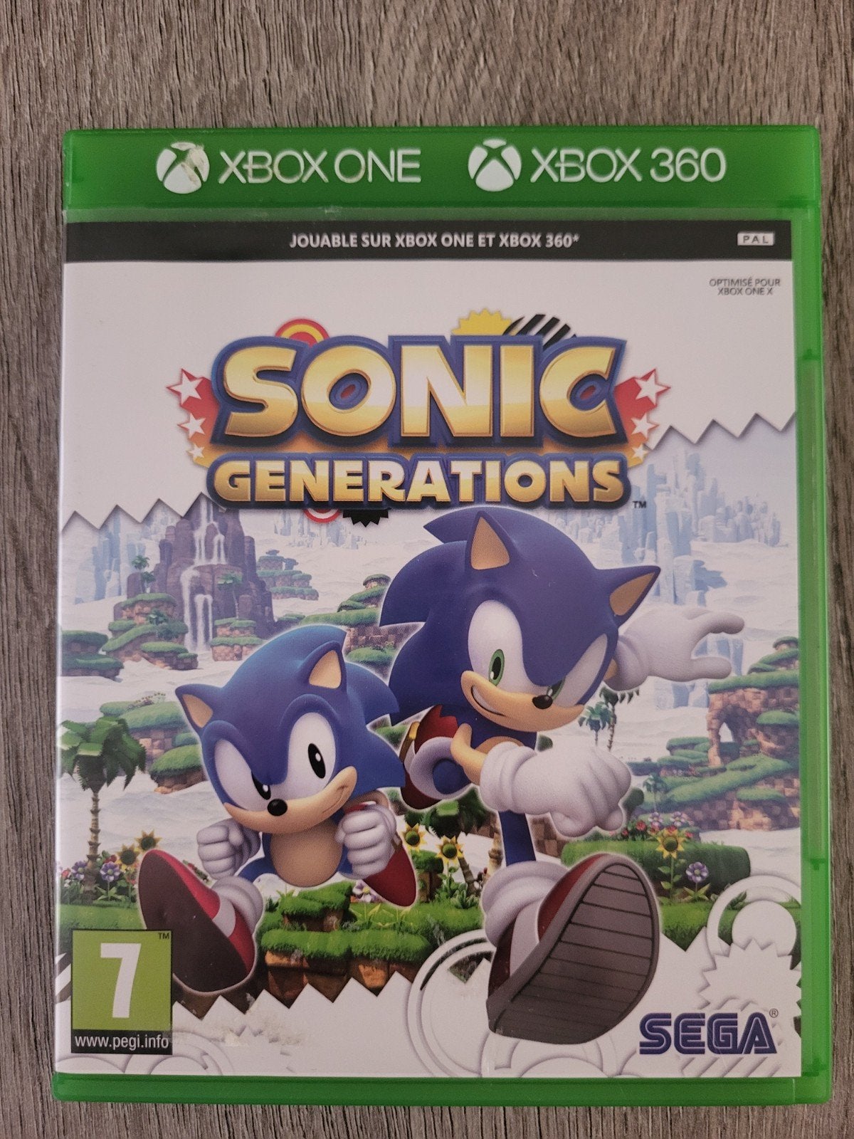 Sonic Generations Xbox One/Xbox 360, Avontuur en Actie, 1 speler, Ophalen of Verzenden, Zo goed als nieuw