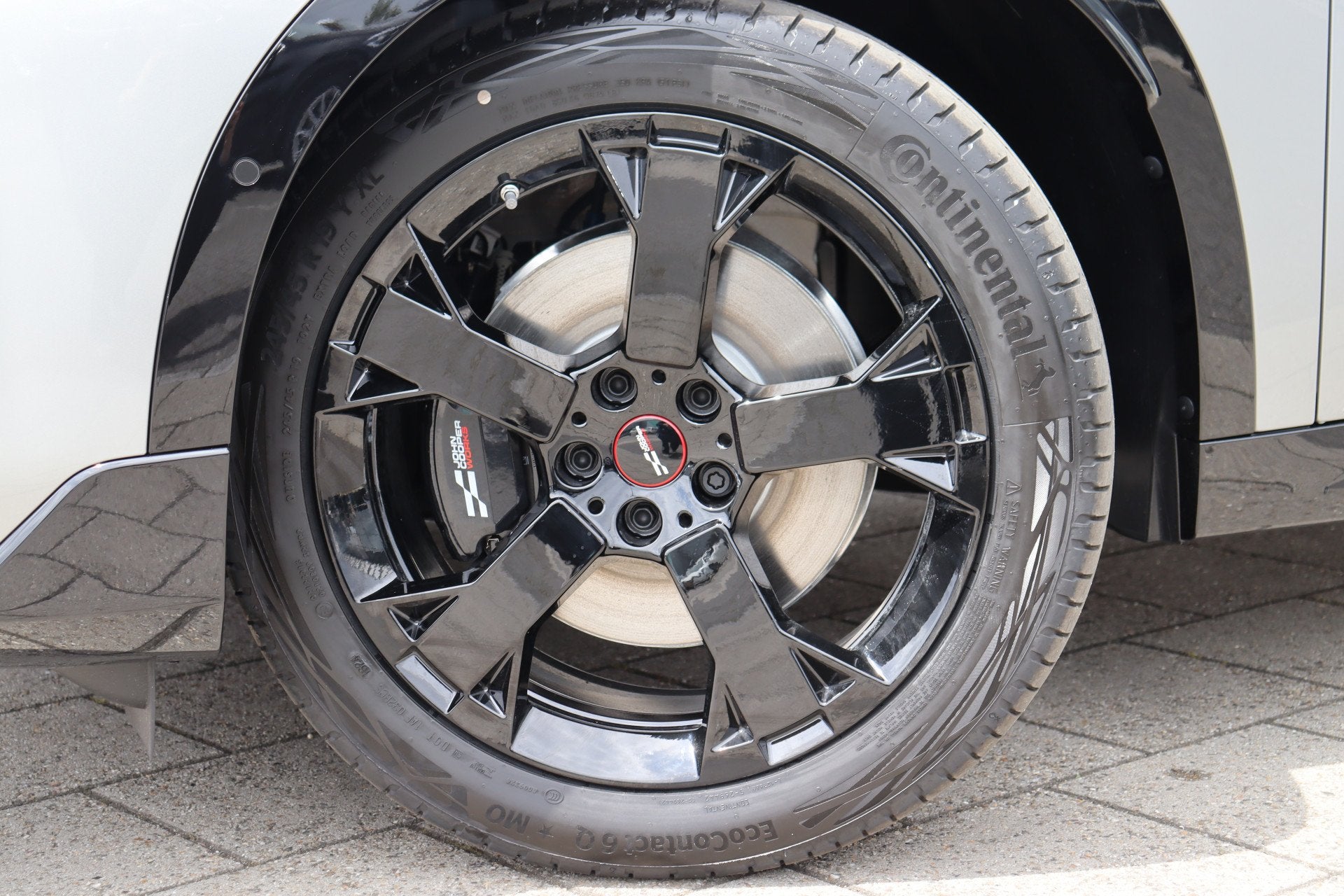 MINI Countryman E / JCW / Pakket L / 19" John Cooper Works R, Stof, Countryman, SUV of Terreinwagen, Zilver of Grijs