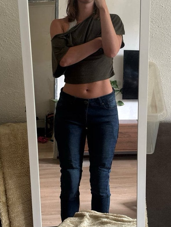 Modeka motorjeans met bescherming en veel rek, maat 38, Motoren, Kleding | Motorkleding, Ophalen of Verzenden, Tweedehands, Dames