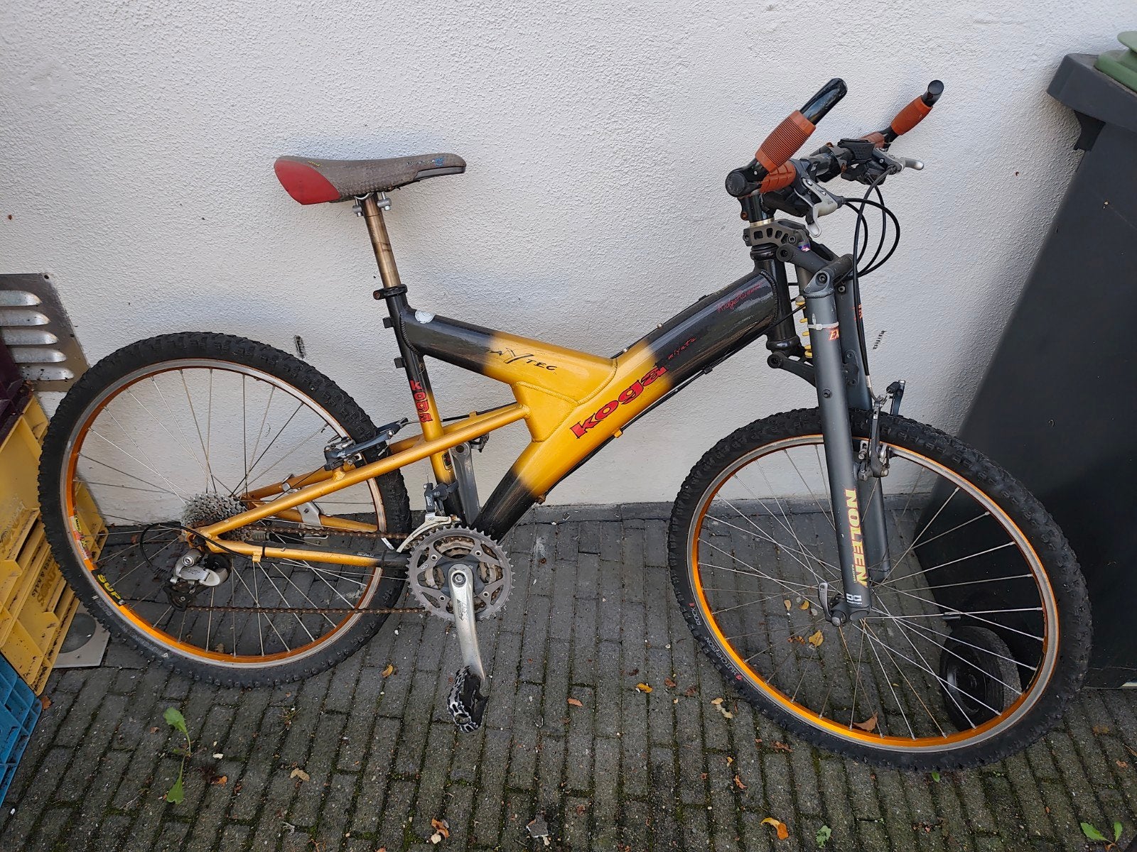 Shimano Deore XT Fietscomponenten, Ophalen, Gebruikt, Derailleur of Ketting, Aluminium
