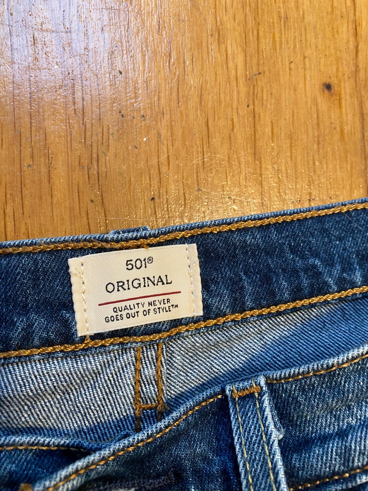 Levi’s 501 gloednieuw, 1x gedragen maat 31 lengte 32, Ophalen of Verzenden, Nieuw, Blauw, W30 - W32 (confectie 38/40)