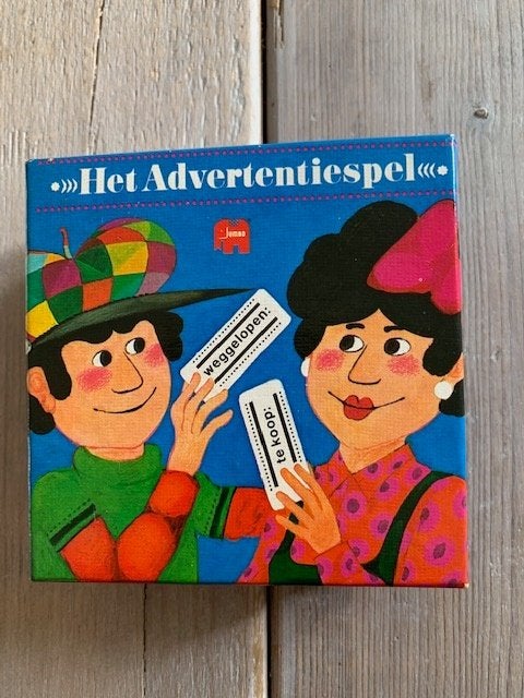 Vintage Het Advertentie Spel. Jumbo., Ophalen, Gebruikt, Jumbo