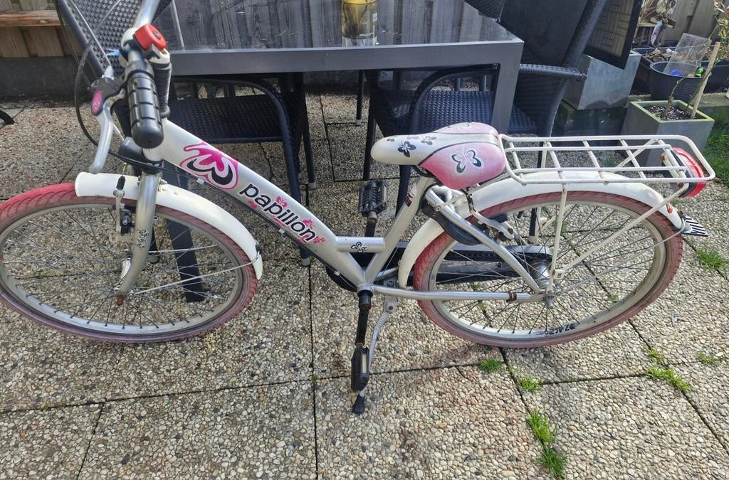 PAPILLON MEISJESFIETS 24 INCH., Ophalen, Zo goed als nieuw, 24 inch, Papillon