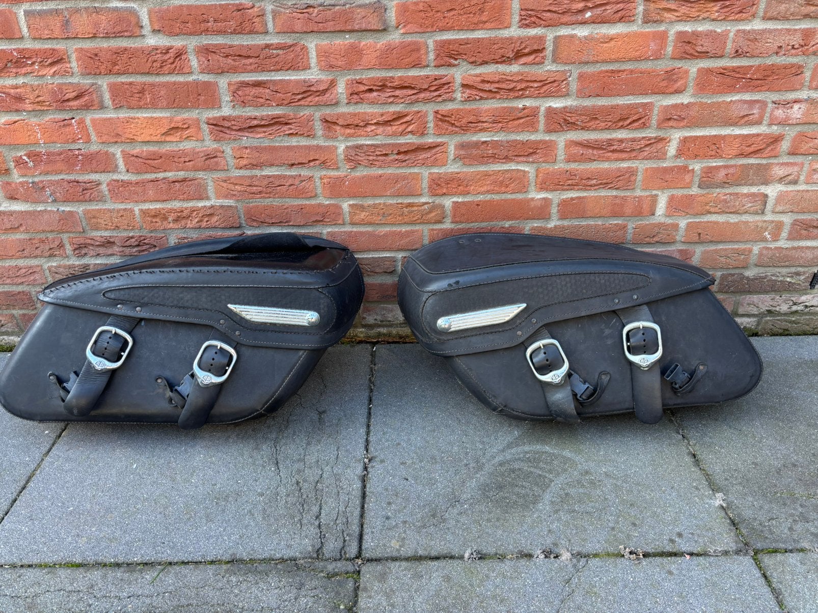 Zadeltassen Road King Classic FLHRCI, Ophalen of Verzenden, Gebruikt