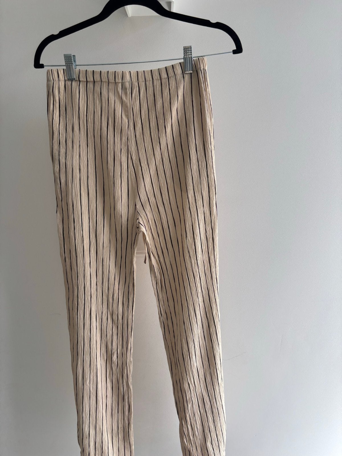 Zeeman gestreepte broek maat 36, Kleding | Dames, Beige, Ophalen of Verzenden, Maat 36 (S), Lang