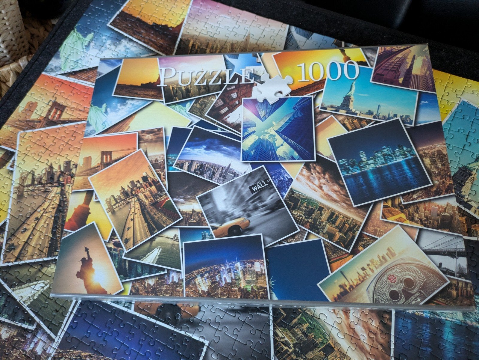 Legpuzzel 1000 stukjes New York City, Ophalen of Verzenden, 500 t/m 1500 stukjes, Gebruikt, Legpuzzel