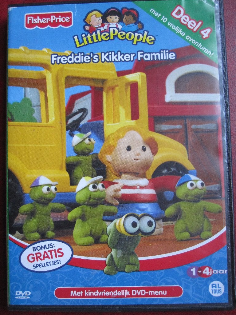Little People - Freddie's kikker familie, Cd's en Dvd's, Dvd's | Kinderen en Jeugd, Nederlands, Alle leeftijden, Poppen, Tv-serie