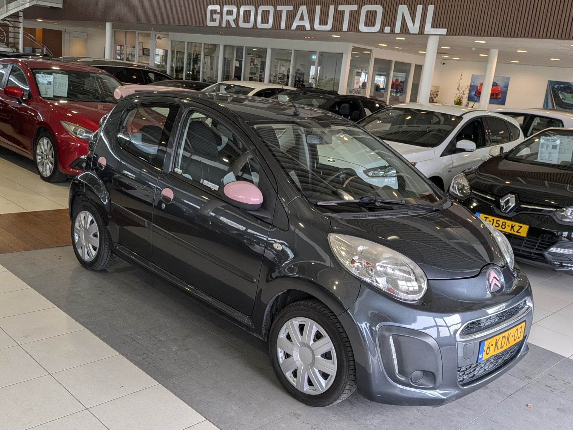 Citroën C1 1.0 Collection 5 Deurs, Airco, Stuurbekrachtigin, Auto's, Voorwielaandrijving, Euro 5, Stof, Gebruikt