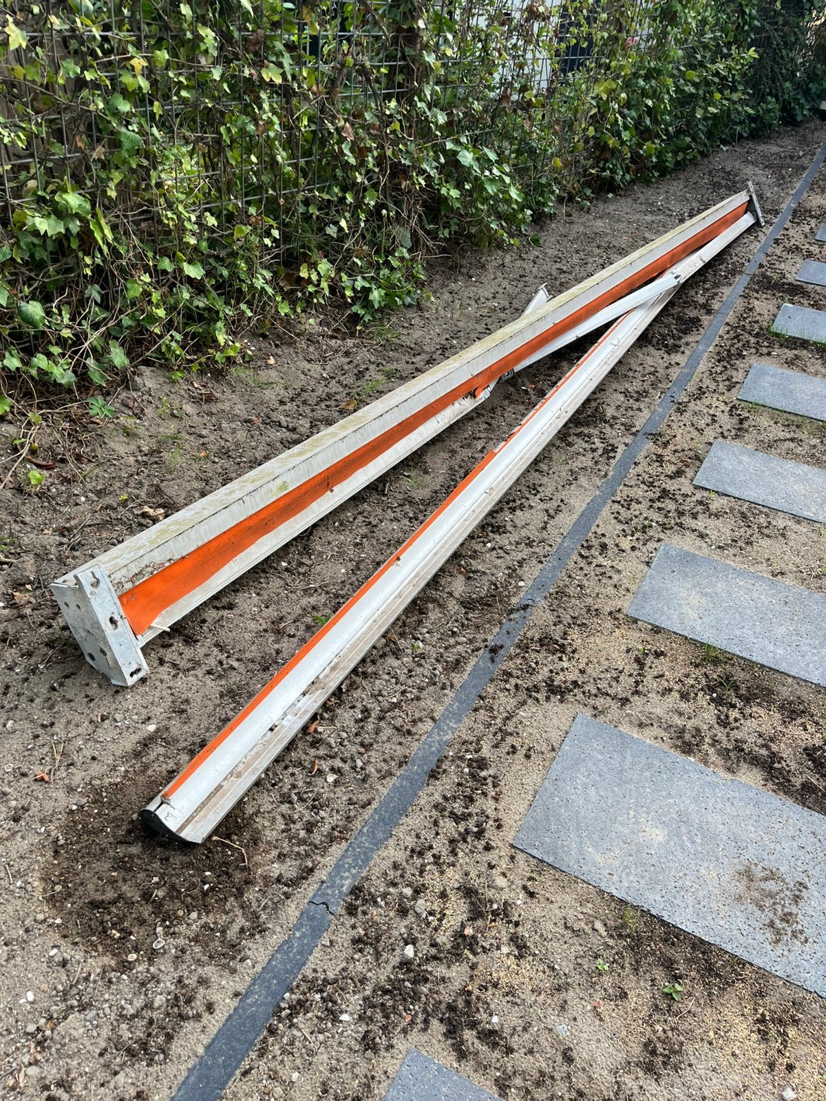 Zonnescherm draagarm defect, Ophalen, Gebruikt, 450 cm of meer, Elektrisch
