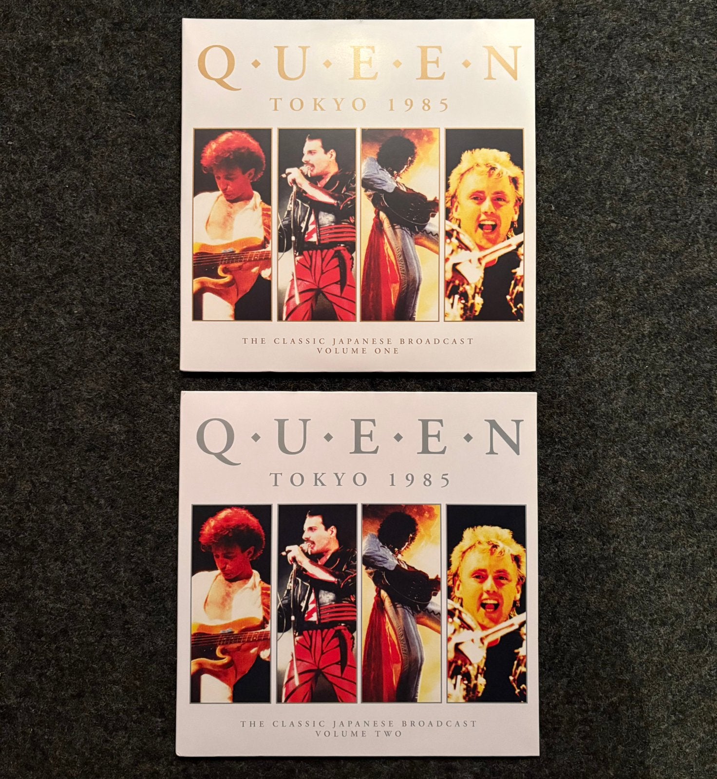 Queen Tokyo 1985 volume 1 and 2 (rare/coloured vinyl), Boxset, Ophalen of Verzenden, Zo goed als nieuw, Poprock