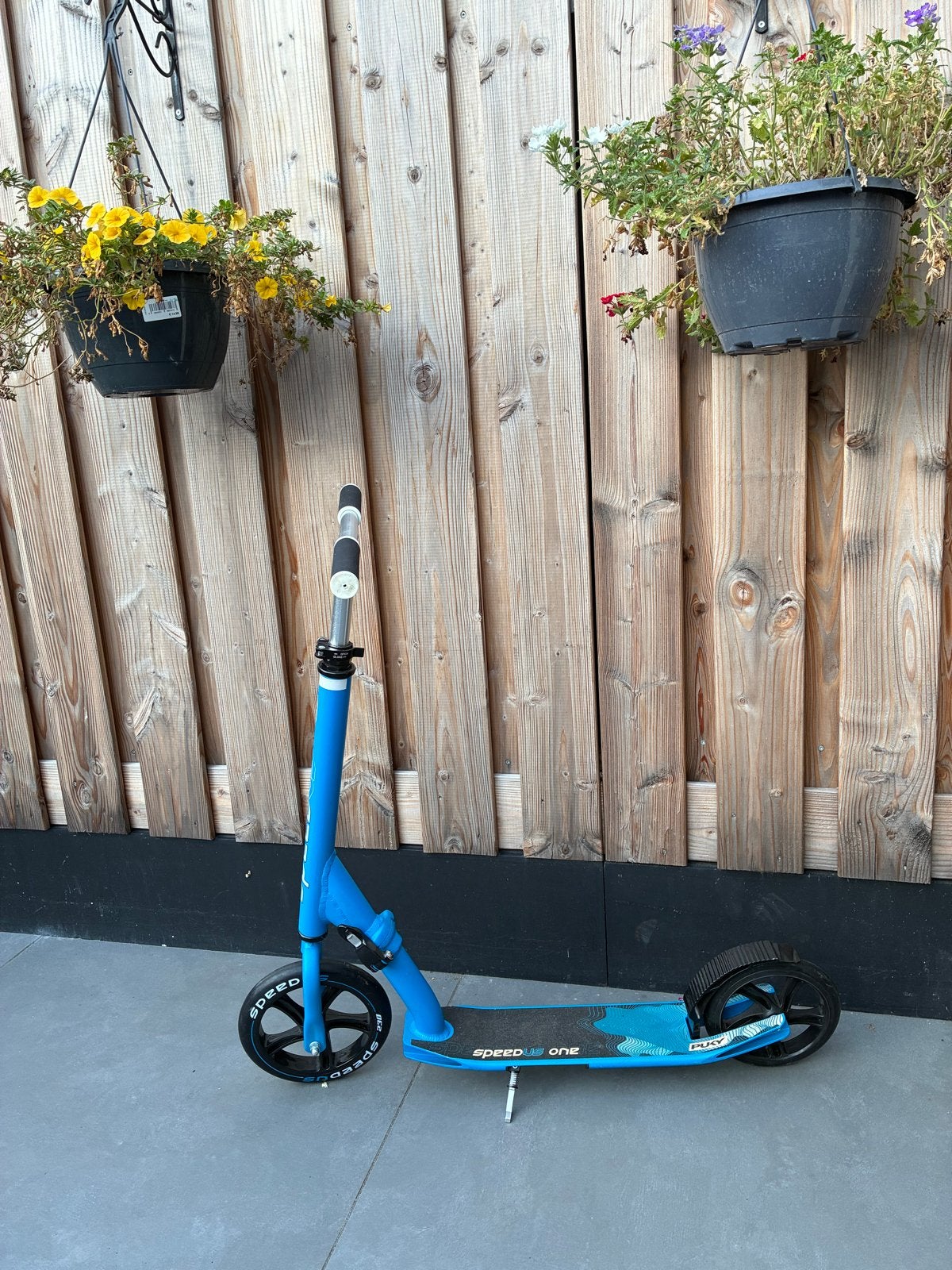 Puky SpeedUs One Step - Blauw, Zo goed als nieuw, Fietsen en Brommers, Steps, Ophalen, Zo goed als nieuw, Gewone step