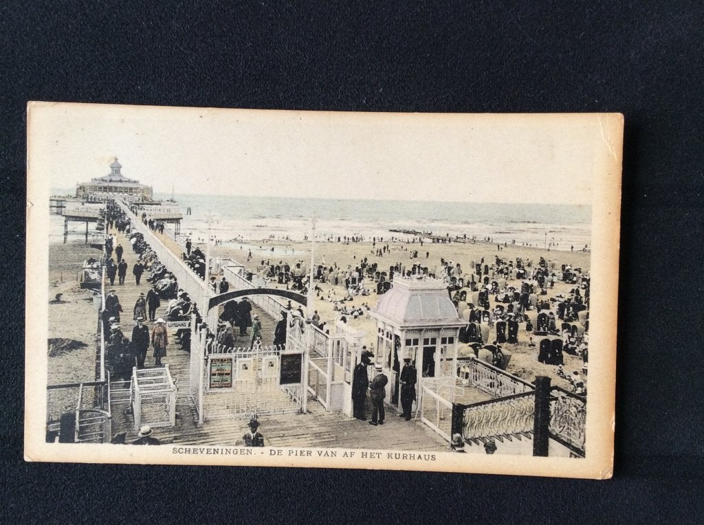 Scheveningen, De Pier vanaf het Kurhaus, Ophalen of Verzenden, 1920 tot 1940, Ongelopen, Zuid-Holland