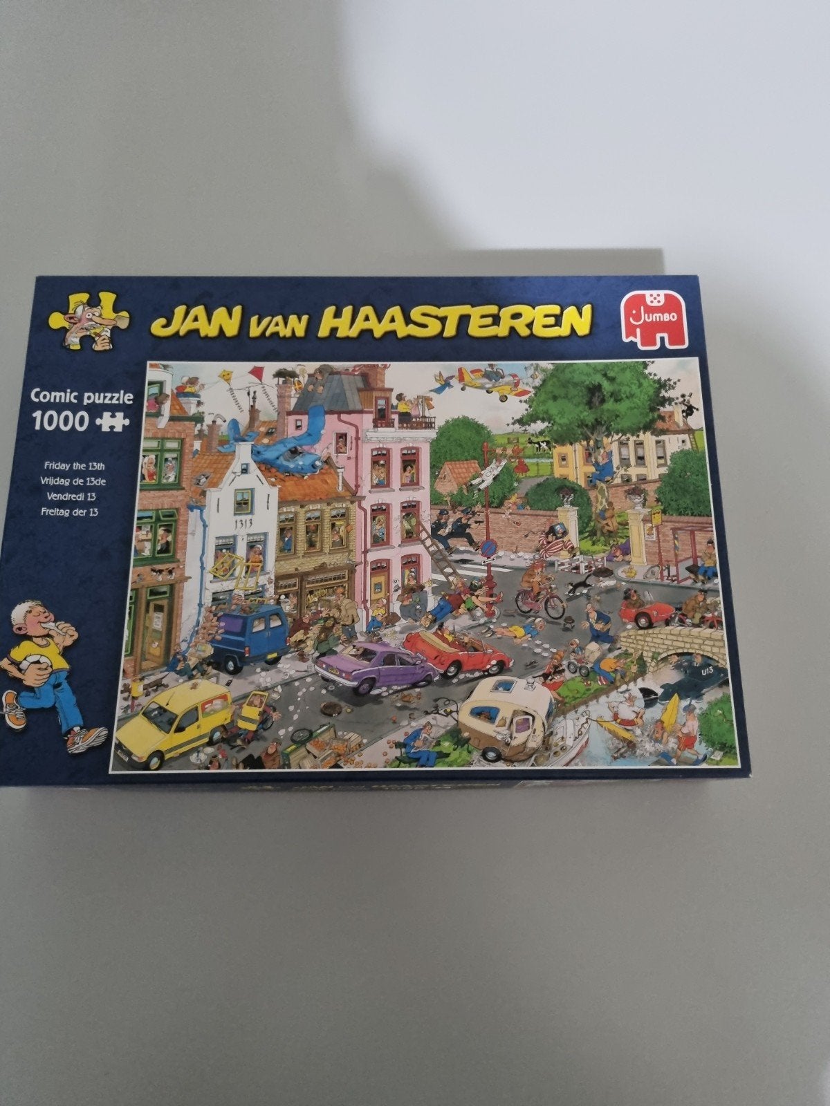 Jan van Haasteren  Puzzel - Vrijdag de 13e (1000 stukjes, Ophalen of Verzenden