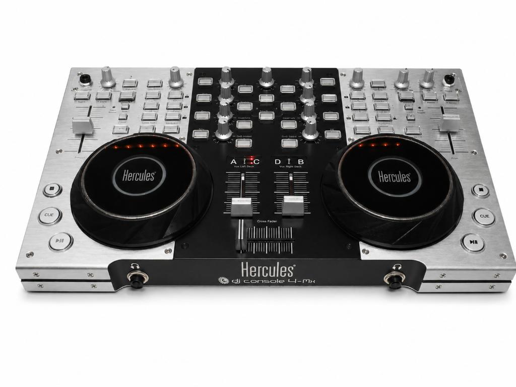 Hercules DJ Console 4-mx, Ophalen of Verzenden, Gebruikt, Draaitafel, Overige merken