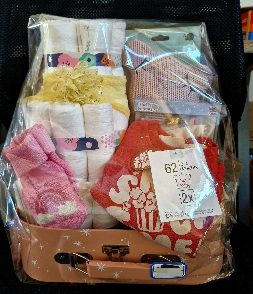 Luxe luiertaart / kraamcadeau – Woezel & Pip koffertje, Kinderen en Baby's, Ophalen, Nieuw