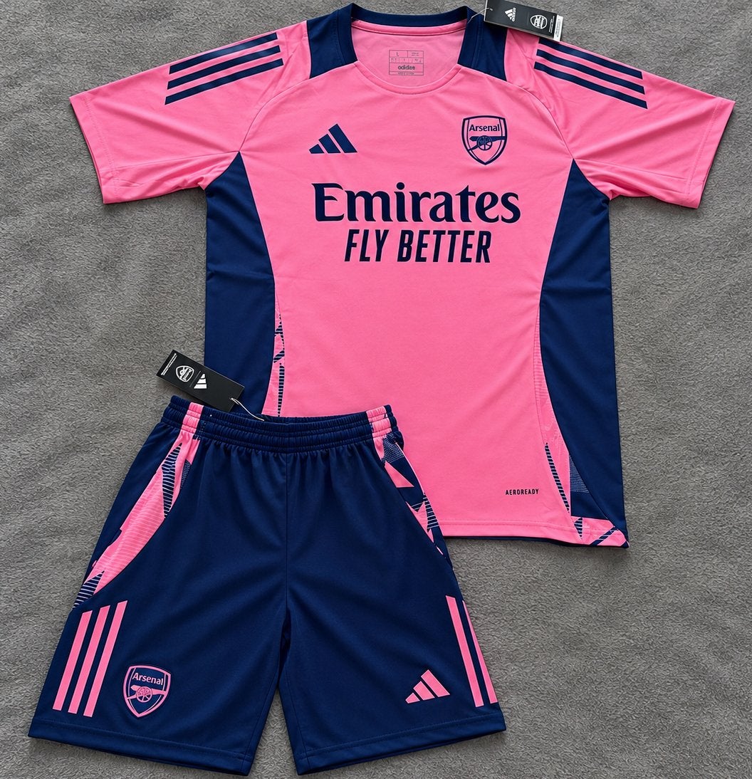 Arsenal trainingstenue 24/25, Kleding | Heren, Verzenden, Zo goed als nieuw, Roze, Voetbal