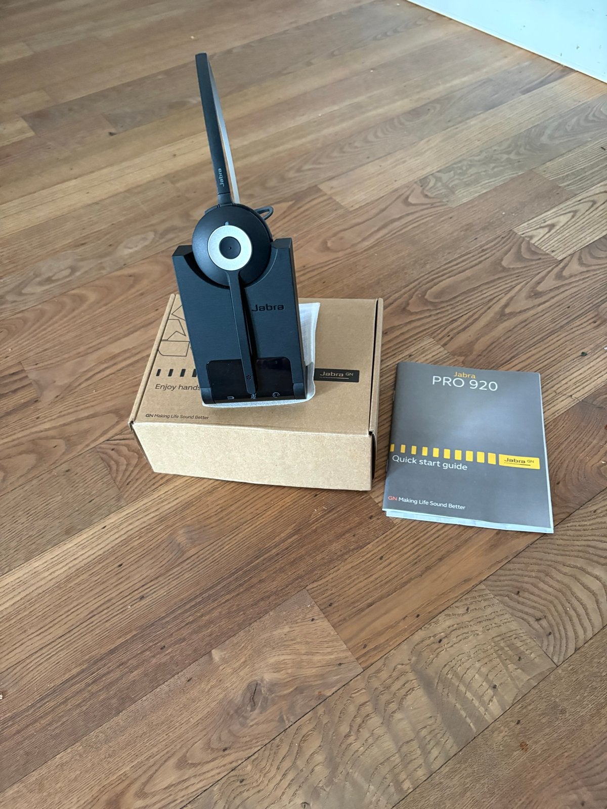 Jabra Pro 920 Draadloze Headset - Nieuw in doos, Computers en Software, Headsets, Ophalen of Verzenden, Nieuw, Draadloos