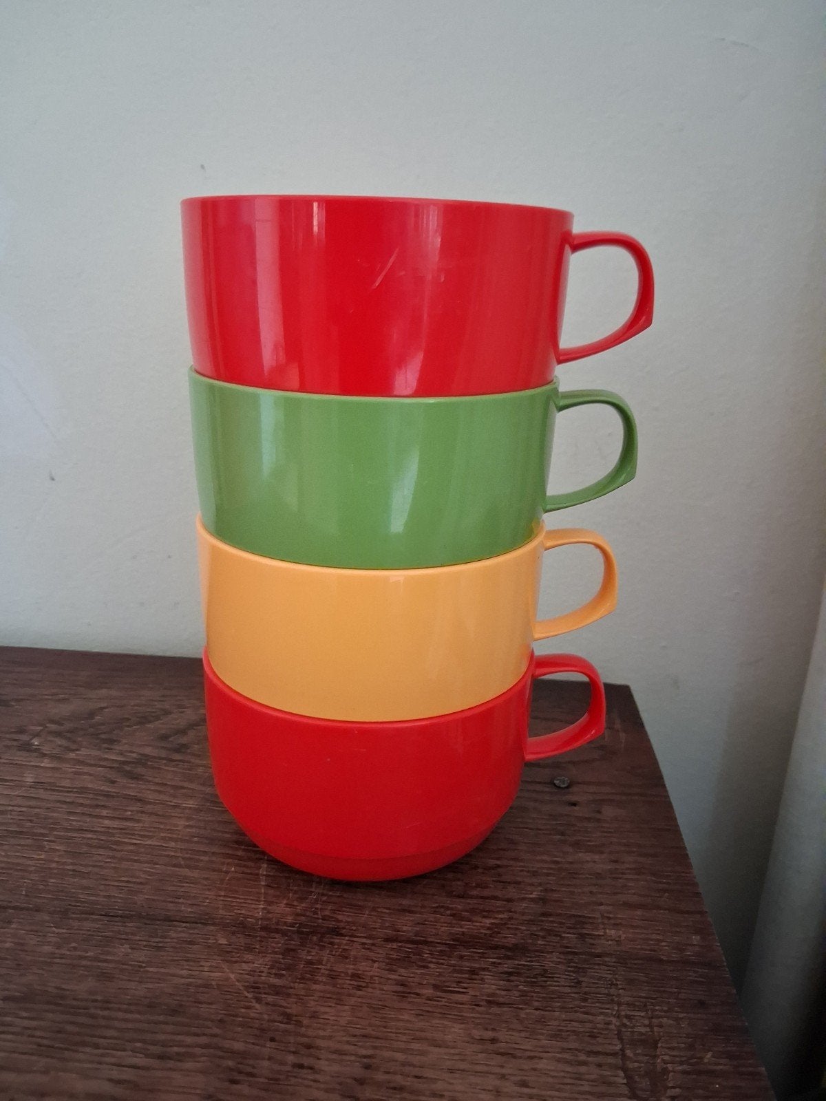 4 Vintage Mepal Soepkoppen, Ophalen of Verzenden, Overige stijlen, Glas, Schaal of Schalen