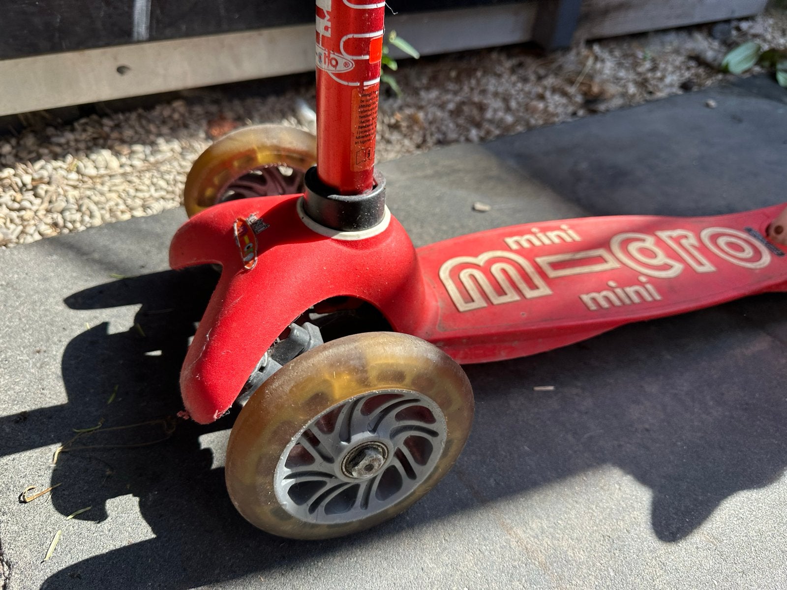 Micro Mini Stepper rood met LEDS, Ophalen, Gebruikt, Gewone step
