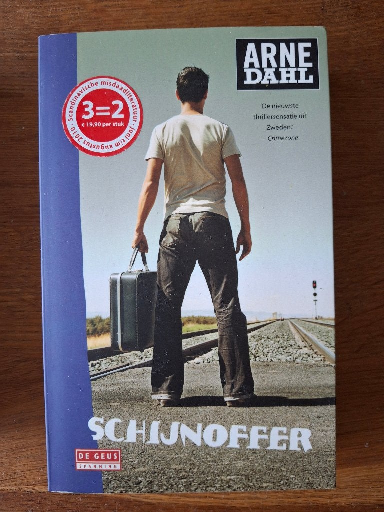 Arne Dahl; schijnoffer, Ophalen of Verzenden, Gelezen, Scandinavië