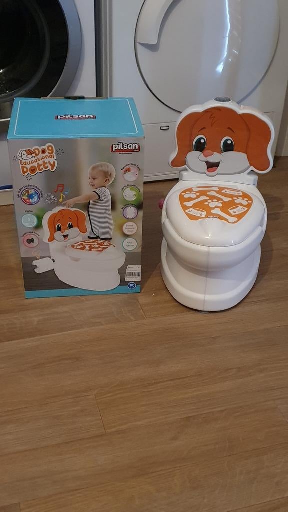 Pilsan Kinder WC met geluiden - Puppy Design, Ophalen, Zo goed als nieuw