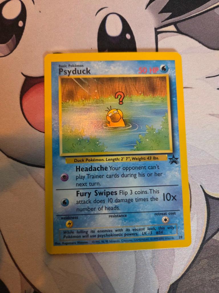 Psyduck (WP 20) - WOTC Blackstar promo, Ophalen of Verzenden