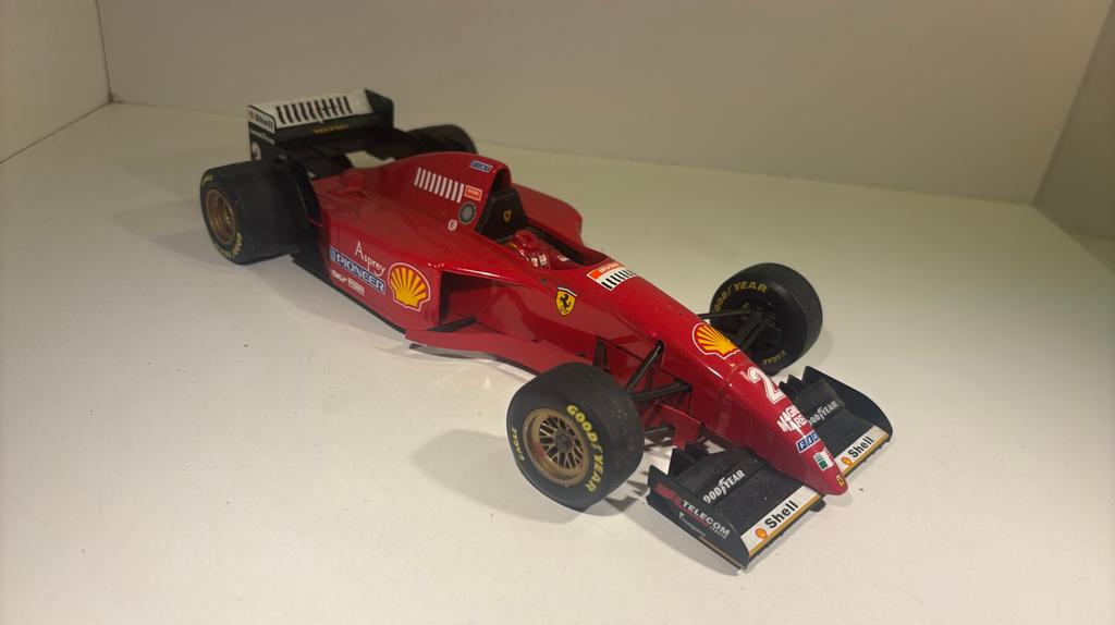 Ferrari 412t2 1996 irvine minichamps 1.18, Ophalen of Verzenden, MiniChamps, A, A