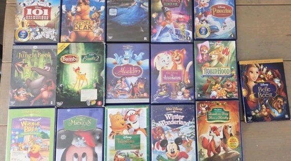 Disney DVD collectie - Diverse klassiekers, Alle leeftijden, Ophalen of Verzenden, Gebruikt