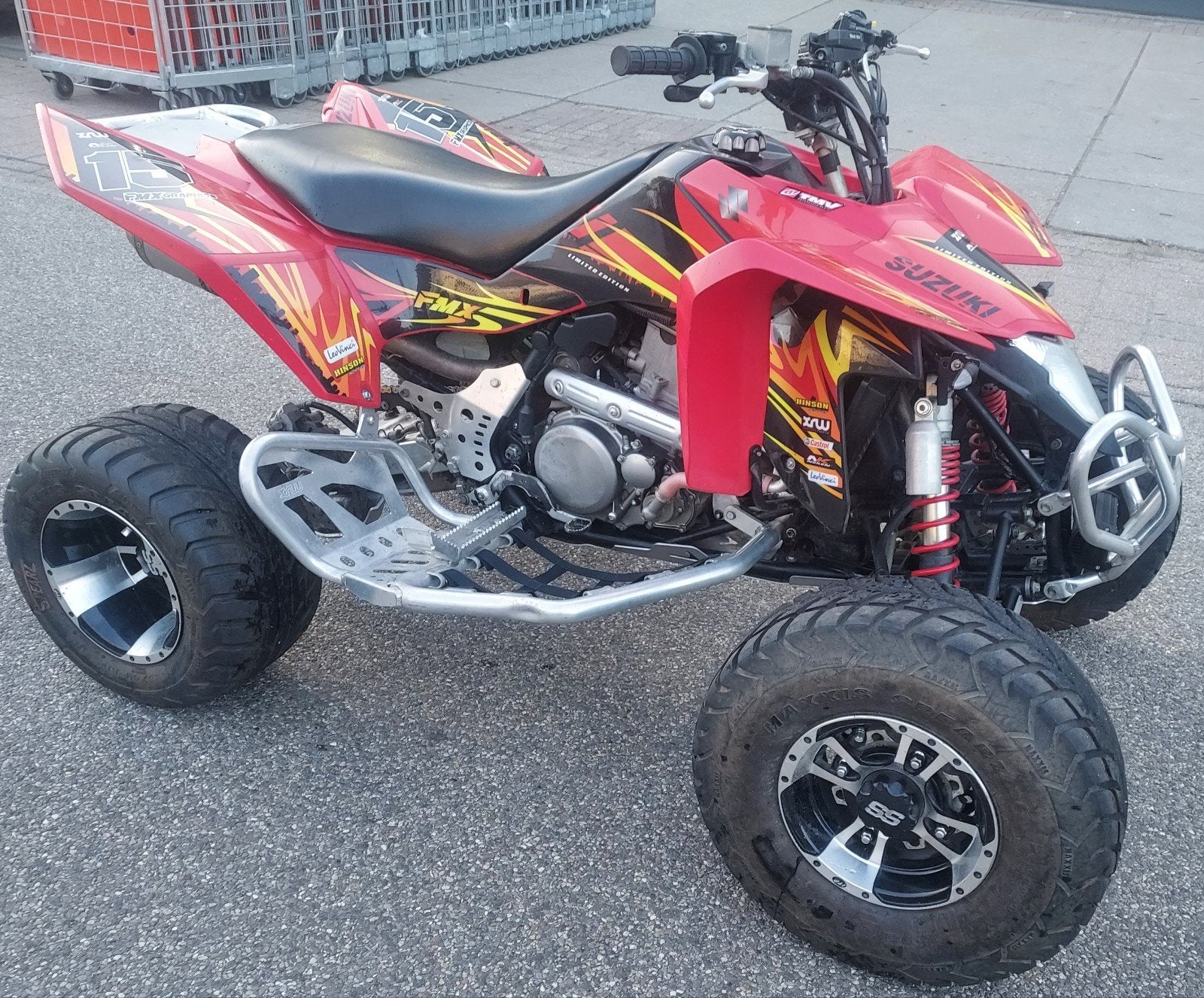 Suzuki LTZ 400 quad nieuwe type met NL kenteken, Ophalen