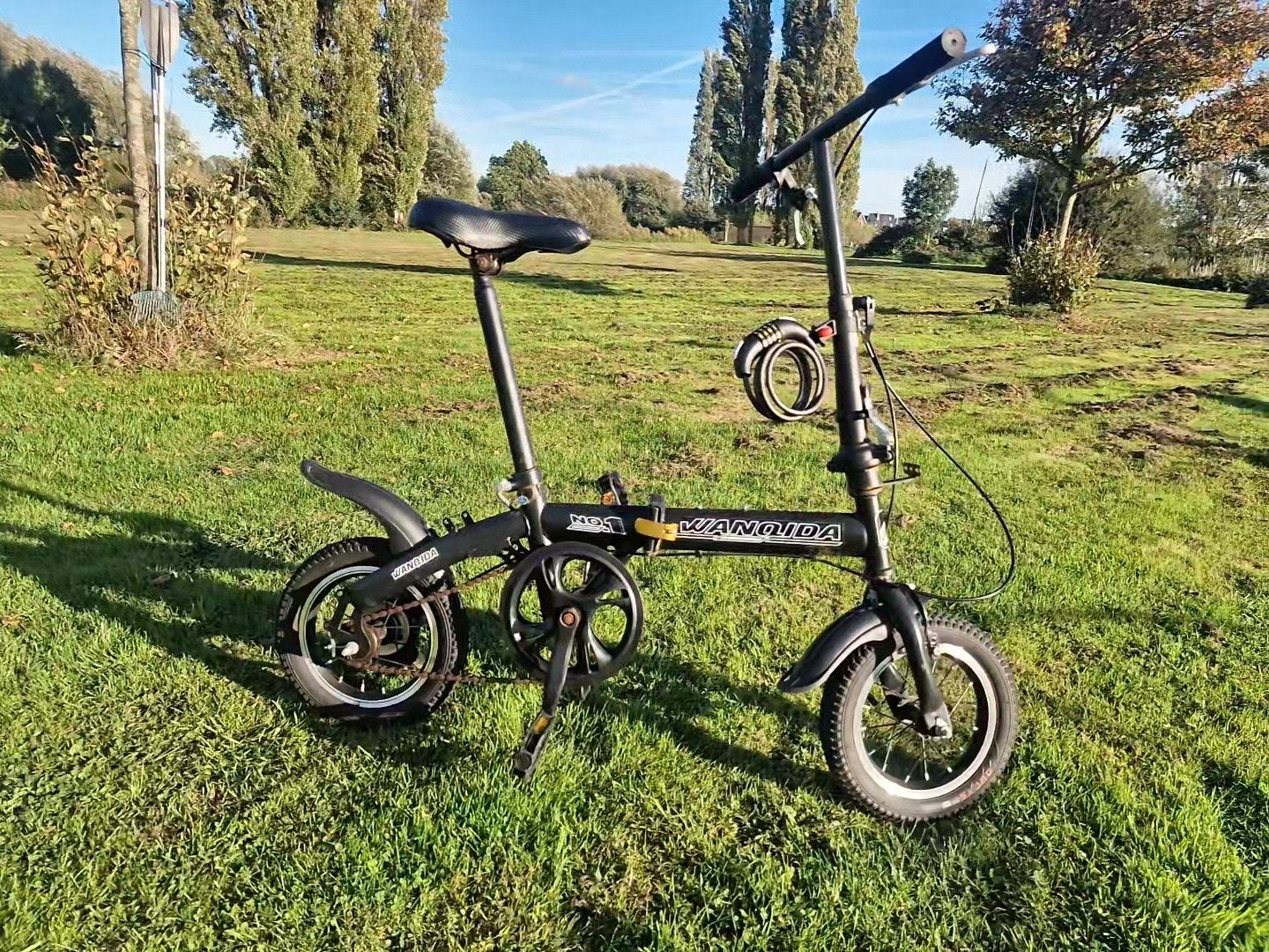 wanqida vouwfiets, Ophalen