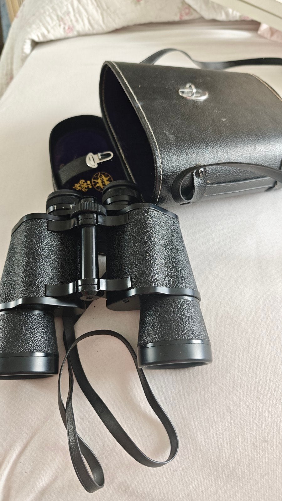Tasco 7x50B Super Verrekijker met hoes, Gebruikt, Minder dan 8x, Met hoes of tas, Porro (met knik)
