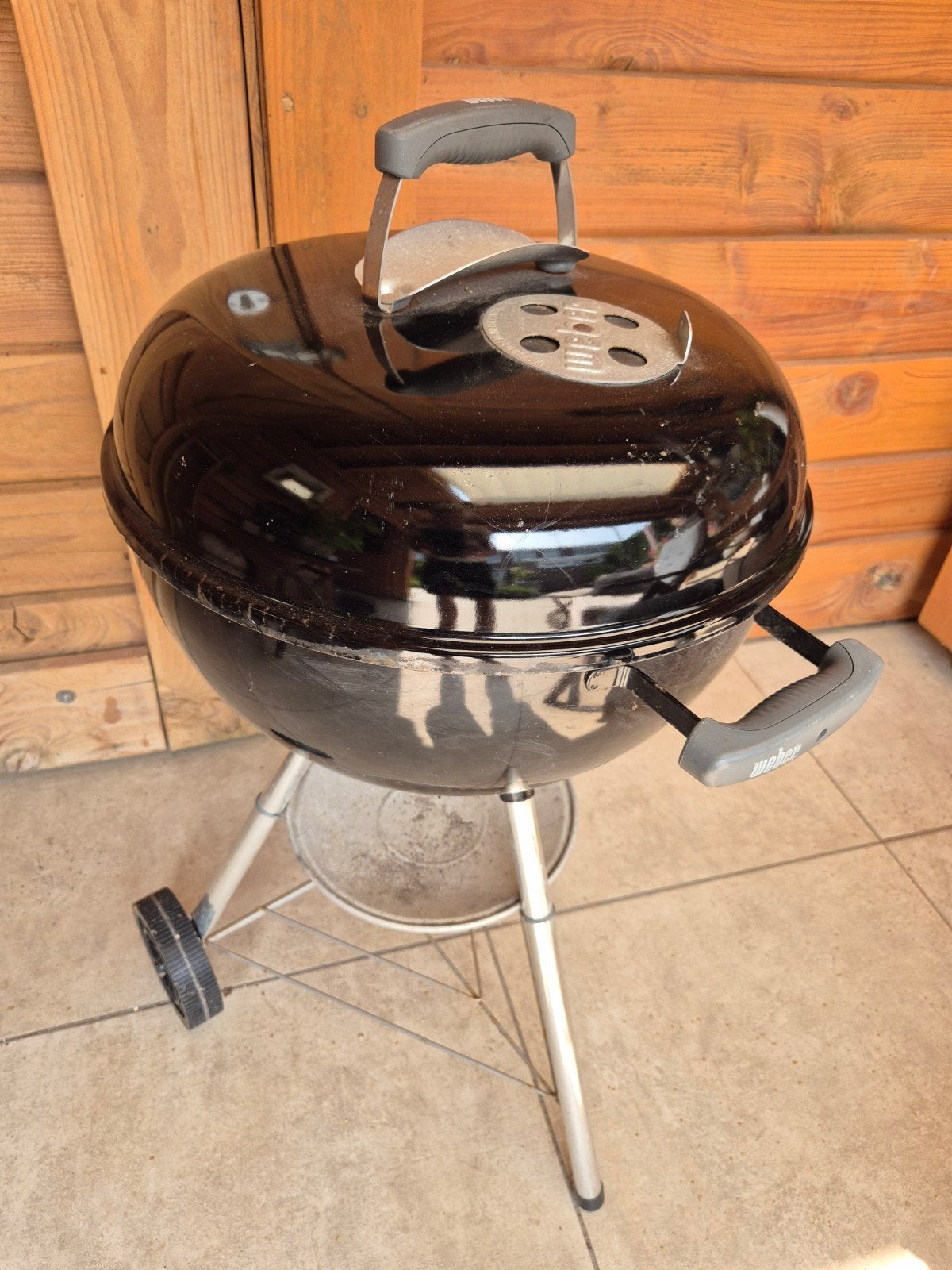 Weber BBQ 37 cm - Gebruikt maar netjes, Ophalen of Verzenden, Gebruikt, Weber