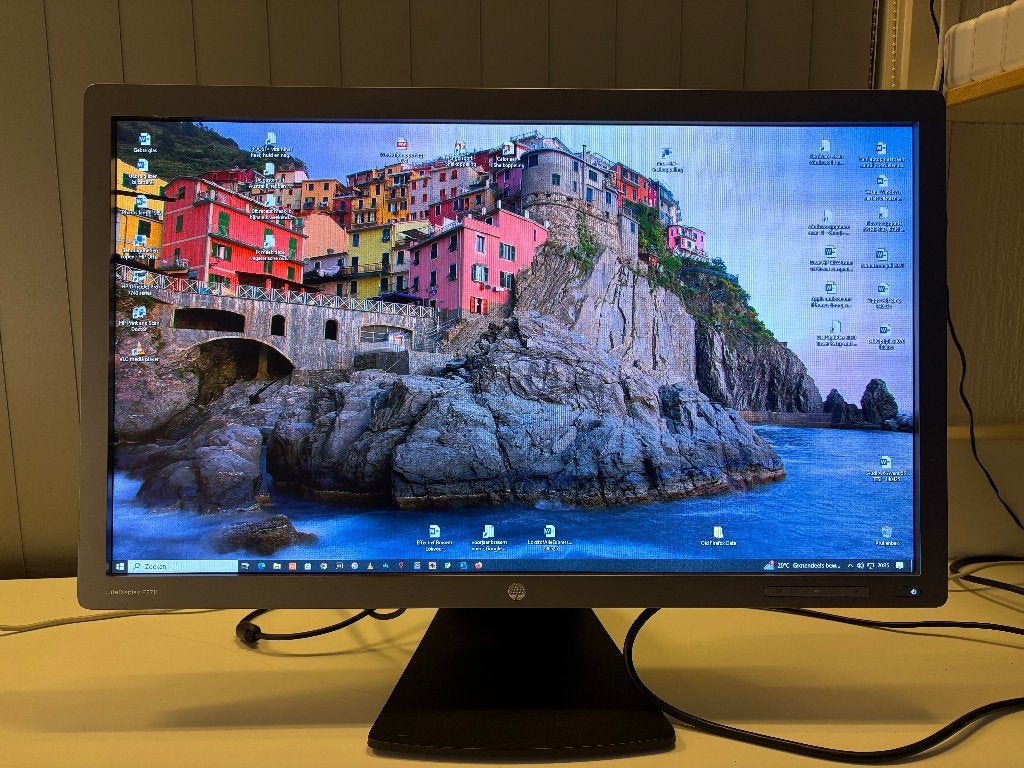 2 Hp monitoren EliteDispay 24- en 27 inch : bieden, Ophalen, IPS, Full HD, HP
