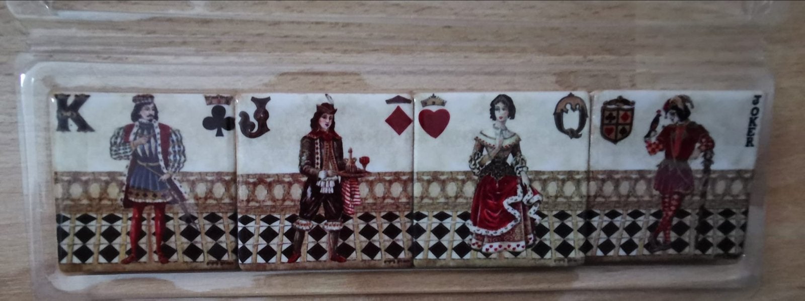 4 delige set vierkante magneten 5,5 x 5,5 cm nieuw, Hobby en Vrije tijd, Overige Hobby en Vrije tijd, Ophalen of Verzenden, Nieuw