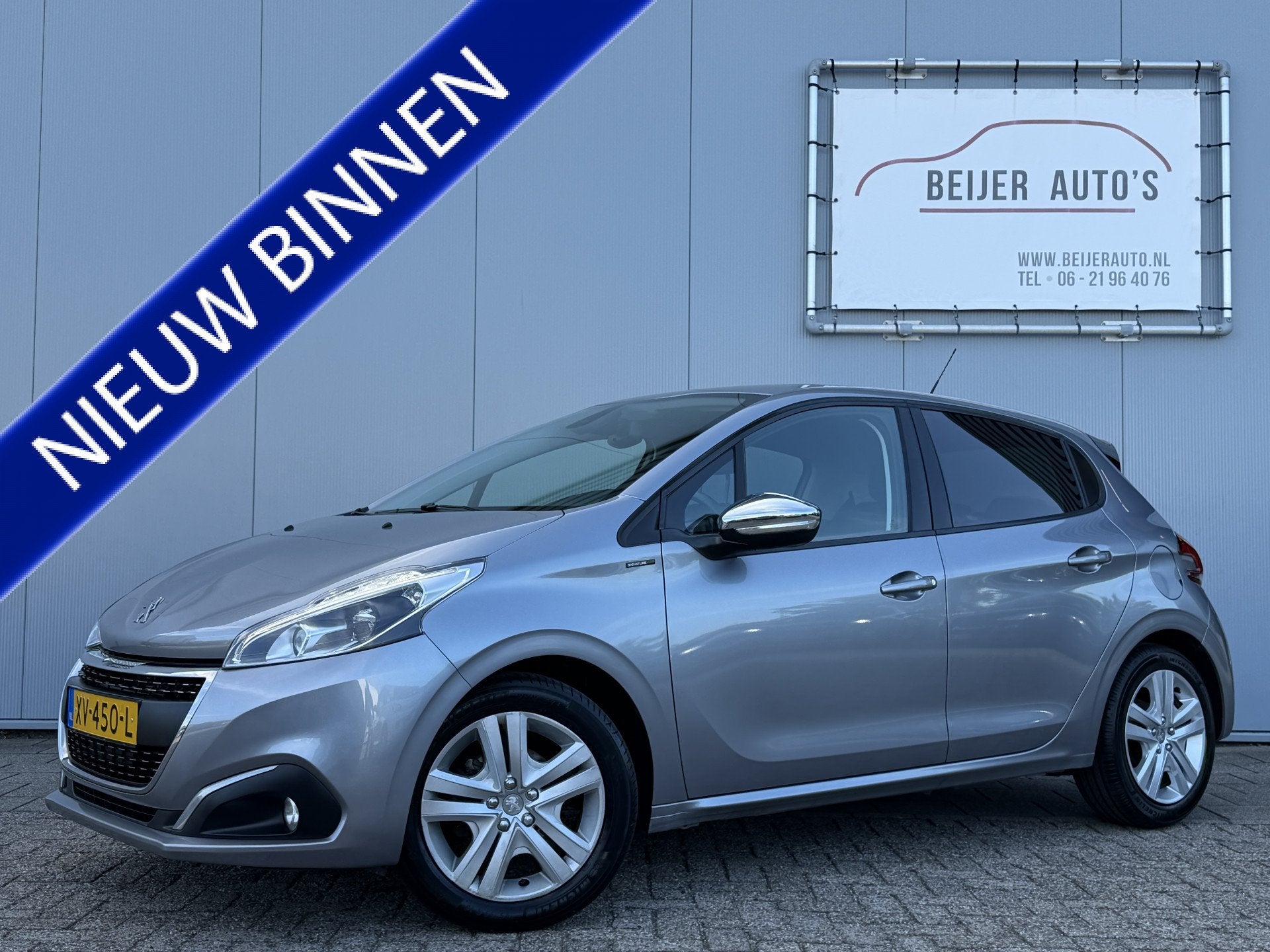 Peugeot 208 1.2 PureTech Signature Apple Carplay/Cruise/16in, 83 pk, Stof, Euro 6, 1199 cc