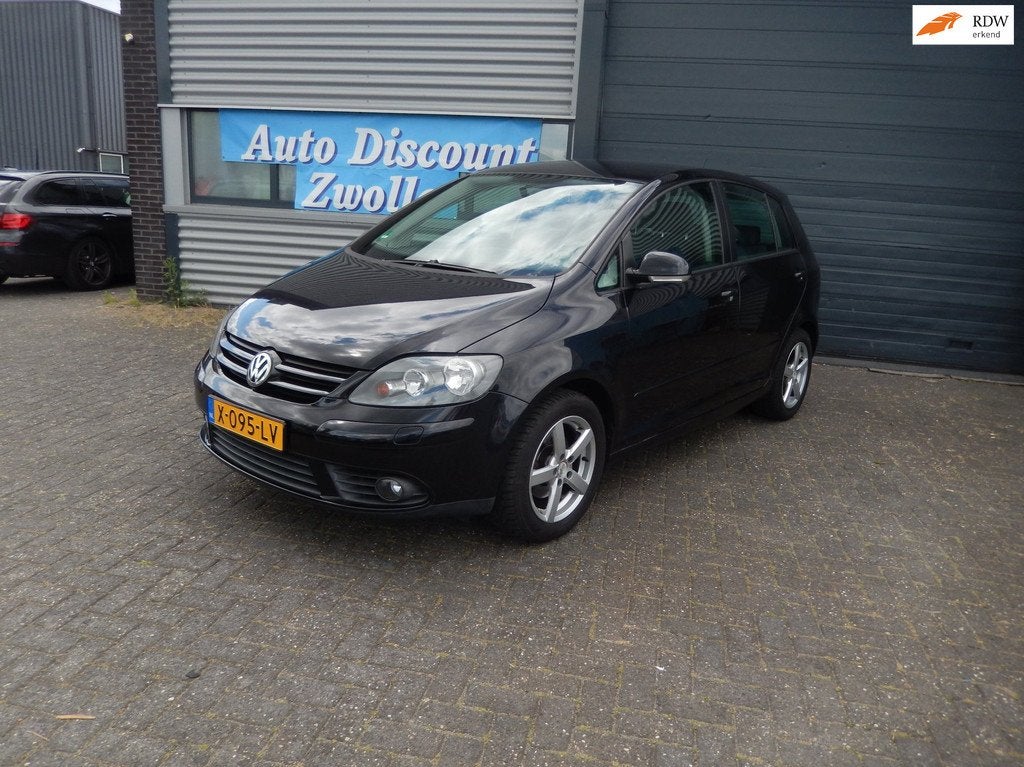 Volkswagen Golf Plus 1.4 Trendline, Auto's, Volkswagen, Gebruikt, 680 kg, 4 cilinders, Zwart