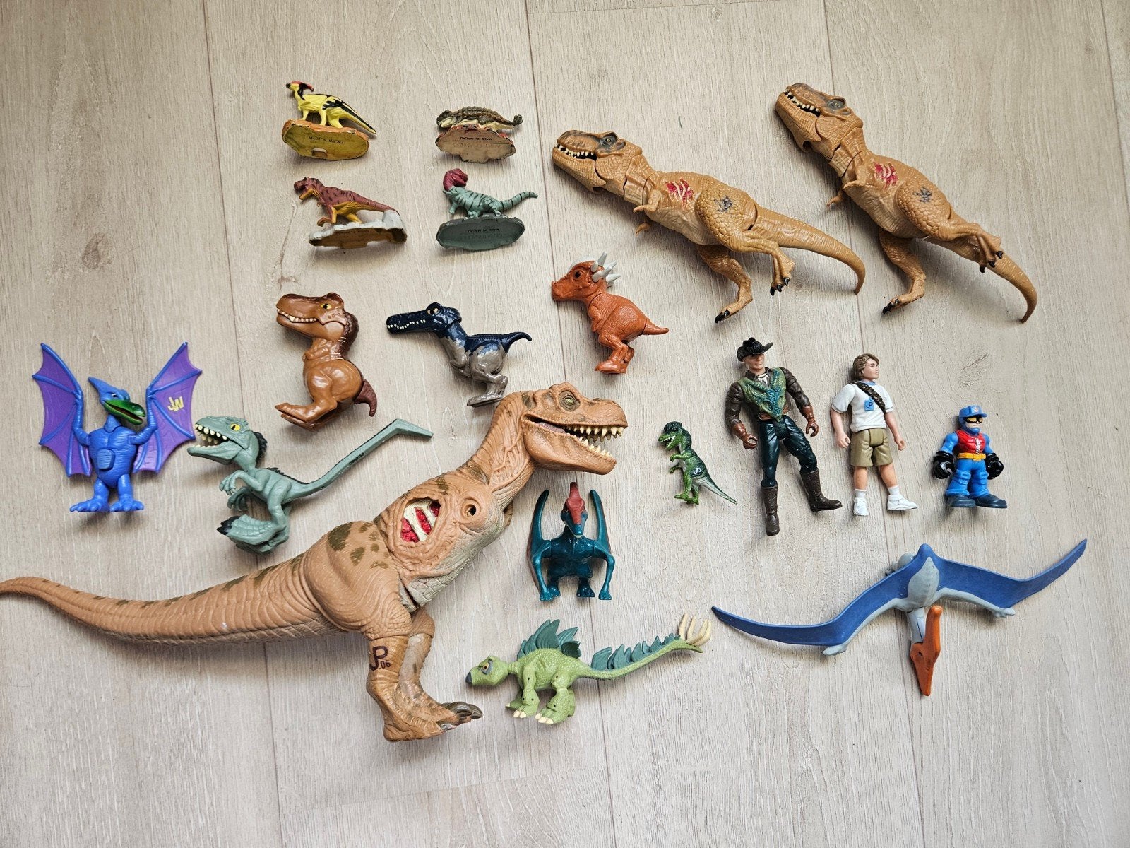 Grote set Jurassic Park & World figuren (jaren 90 - nu), Ophalen of Verzenden