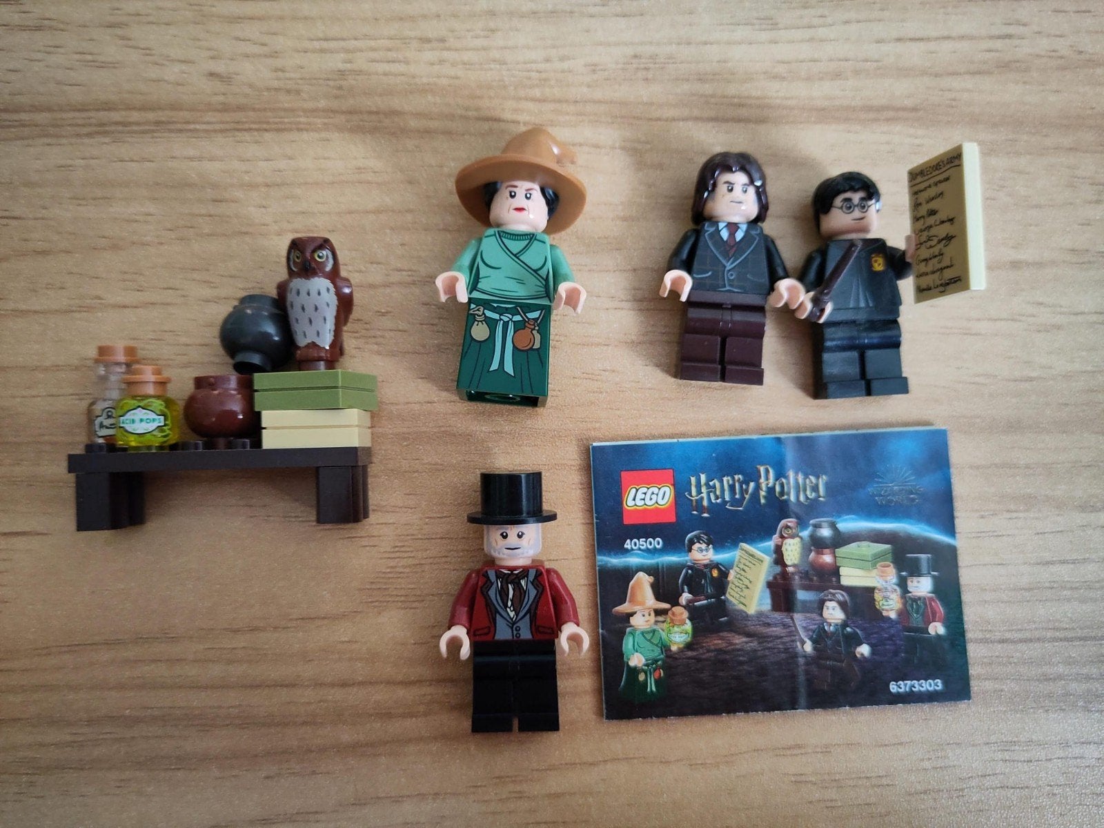 Lego Harry Potter 40500 Tovenaarsbeurs Minifiguren Set, Compleet, Lego, Harry Potter, Ophalen of Verzenden