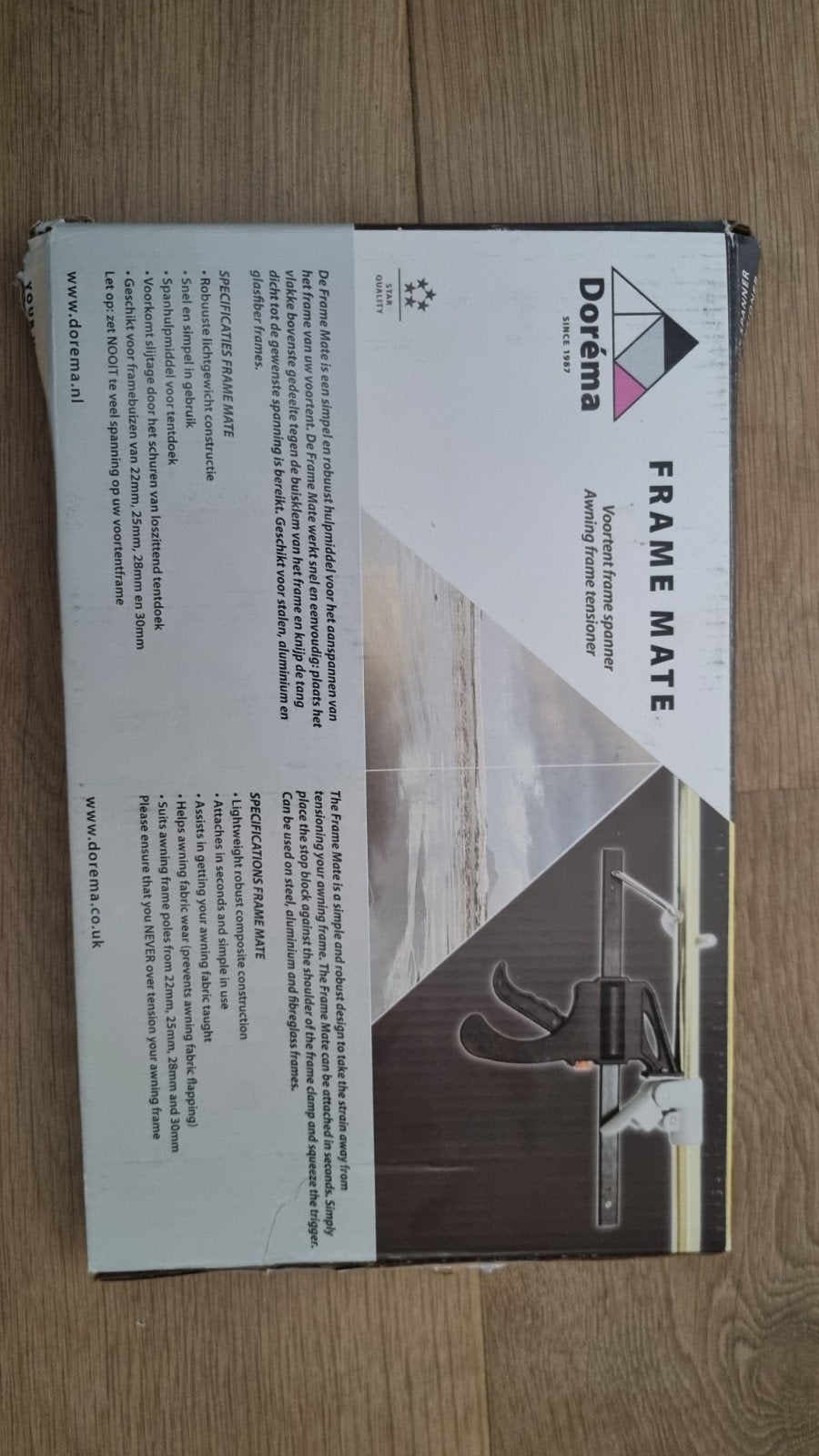 Doréma Frame Mate Voortent Frame Spanner, Caravans en Kamperen, Ophalen of Verzenden