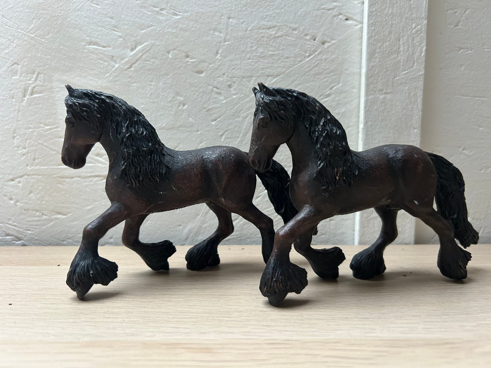 Papo Fries, Ophalen of Verzenden, Zo goed als nieuw, Paard, Beeldje of Figuurtje