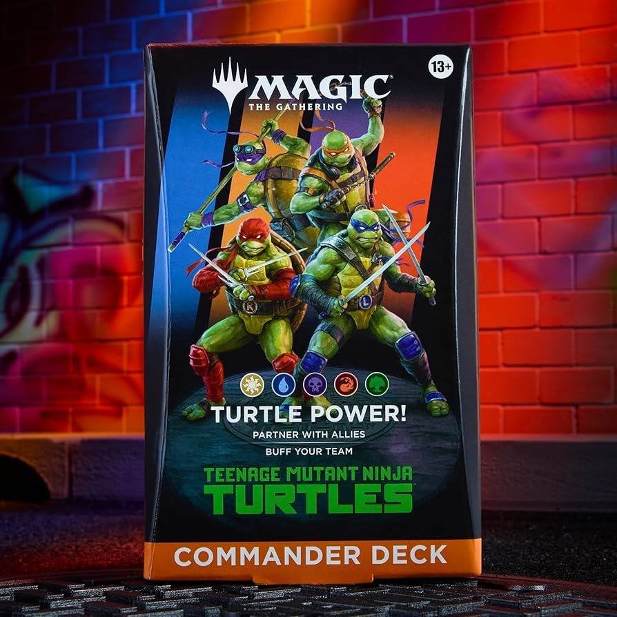 Commander precon Teenage Mutant Ninja Turtles nieuw, Ophalen of Verzenden, Nieuw, Speeldeck, Foil